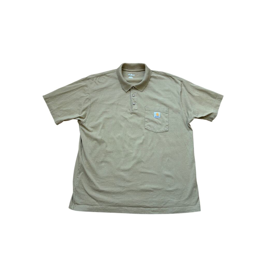 Carhartt Loose Fit Short Sleeve Crew Neck Workwear Pocket T-Shirt L